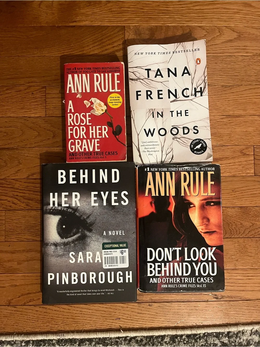 4 mystery novels. Ann rule.